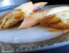 Bricks aux pommes façon tatin