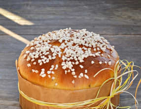 Brioche fenouil et fleur d'oranger