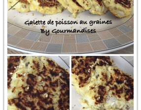 Galettes de poisson aux graines