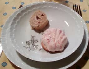 Rillettes de saumon - Chantilly au citron
