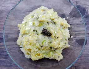 Purée de topinambour, pomme de terre et ortie