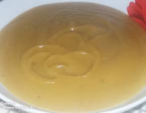 Velouté de potiron aux châtaignes