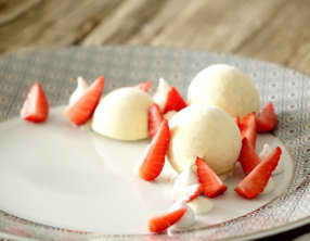 Fraises melba