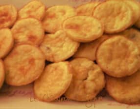 Mini omelettes en mise en bouche