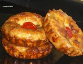 Quiche aux poivrons grillés