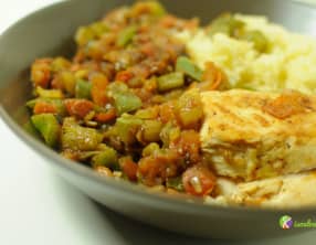Couscous de poulet aux légumes