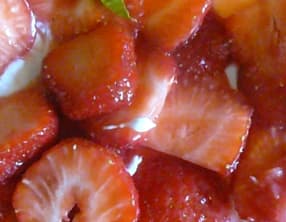 Tarte aux fraises et mascarpone