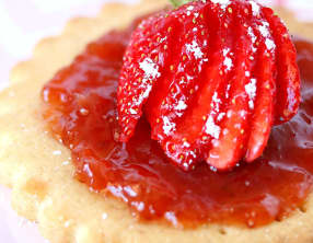 Sablé Coeur Grenadine