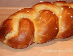 La brioche tressée à la mie filante de Gut