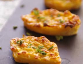 Bouchées surimi, pommes et curry