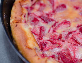 Clafoutis aux fraises