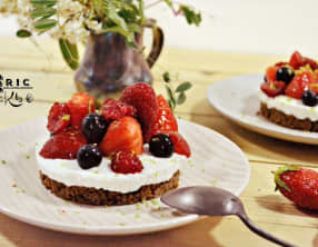 Cheesecake facile à la brousse et fruits rouges