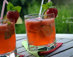 Mojito à la fraise