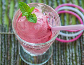 Sorbet à la framboise