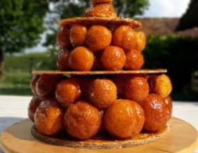 Pièce montée ou Croquembouche sans support