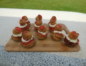 Religieuses aux fraises
