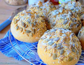 Petits pains aux céréales extra moelleux