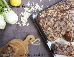 Moelleux au fenouil confit