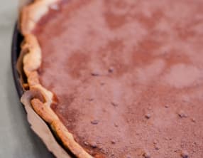 Tarte au chocolat et à la noisette