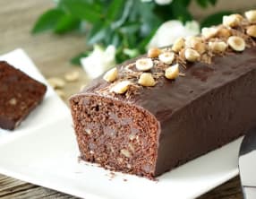 Cake chocolat et noisettes