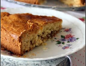 Le gateau basque revisité à la rhubarbe et au citron