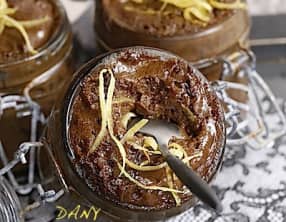 Mousse au chocolat au citron et à l'huile d'olive