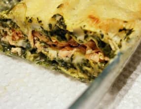 Lasagne saumon et épinards au thermomix facile et rapide