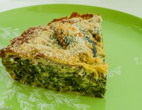 Clafoutis de sardines aux épinards