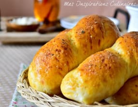 Petits pains moelleux au cheddar