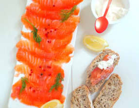 Saumon gravlax
