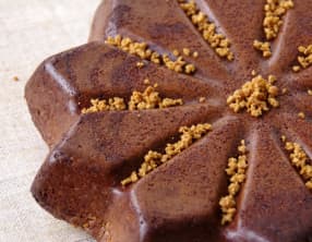 Gâteau chocolat éclats spéculoos