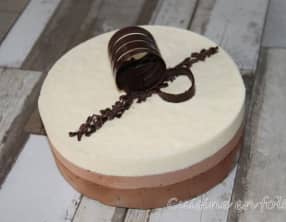 Entremet trois chocolats