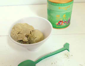 Glace au thé matcha