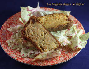 Cake aux carottes et au thon