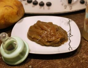 Purée aubergine pommes de terre au thermomix