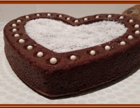 Fondant chocolat noix de coco