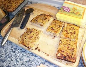 Quiche aux oignons et aux lardons