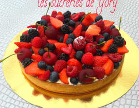 Tarte aux fruits rouges