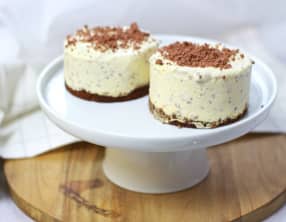Cheesecake glacé stracciatella façon Jamie Oliver