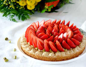 Montebello fraises et pistaches