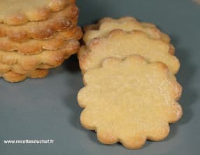 Sablés à la pâte de sésame blanc ou tahiné