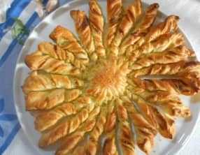 Tarte soleil à l’ail et au persil