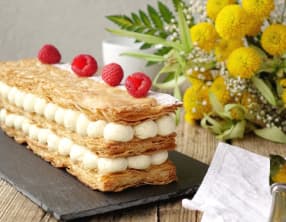 Mille-feuille vanille et mascarpone