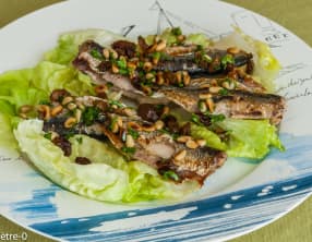 Sardines grillées à la mode sarde
