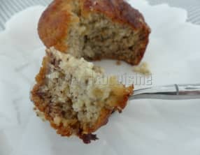 Muffins à la banane et à la noix de coco