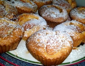 Muffins aux abricots