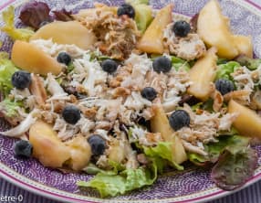Salade d'araignée aux fruits d'été
