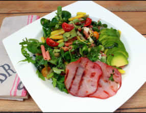 Salade de pâtes colorées à l’italienne