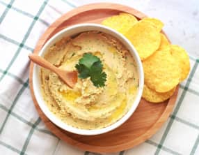 Houmous au beurre de cacahuète