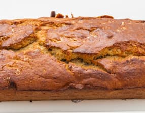 Gâteau du matin à la compote de rhubarbe